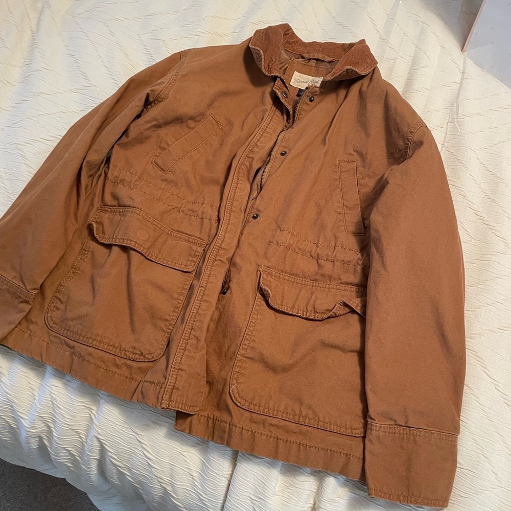 Women’s Orange/Brown Utility Jacket